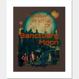 Sanctuary Moon Crack art Posters and Art